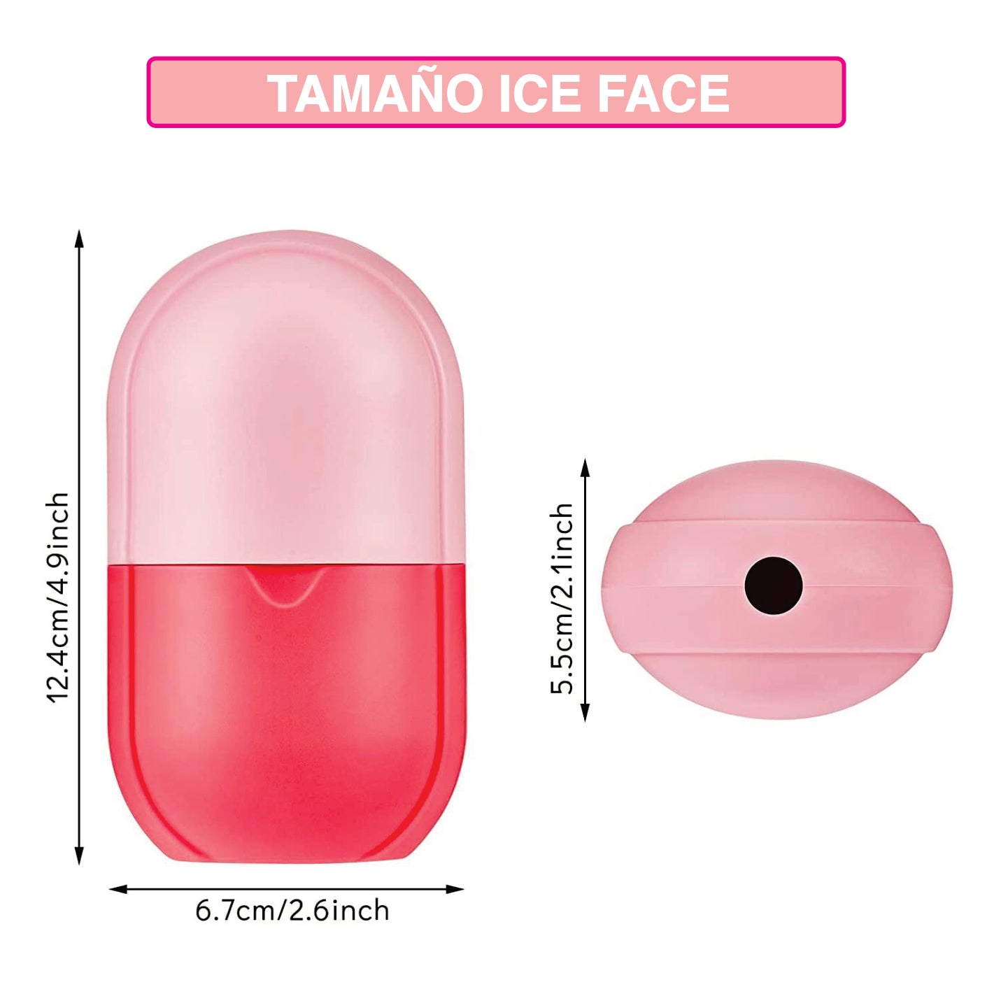 IceGlow™ | Molde de hielo para cara.