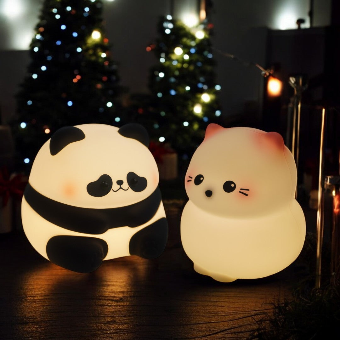 Arena GlowFlex Duo™ | Set de 2 lamparas de silicón con forma.