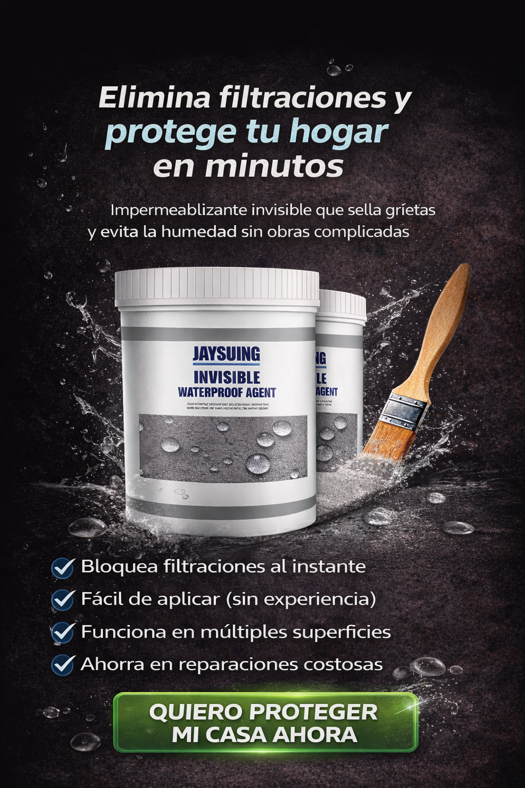 Sellador invisible impermeabilizante | OFERTA 2X1 HOY