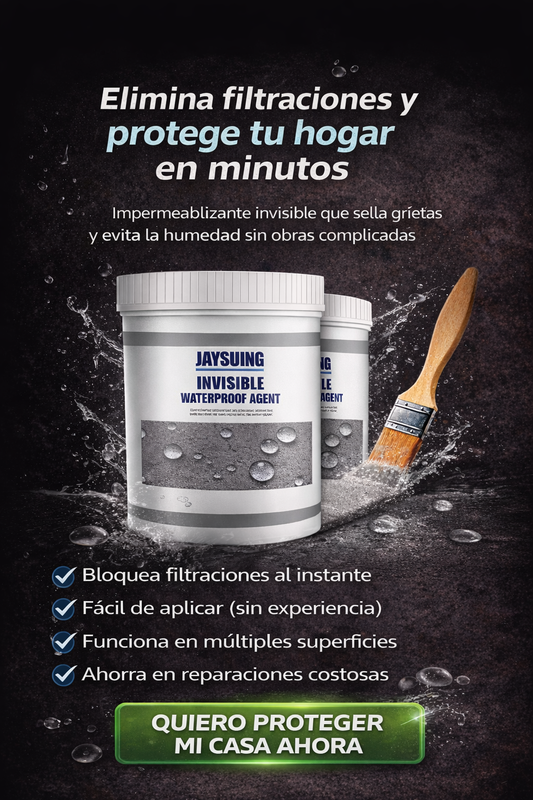 Sellador invisible impermeabilizante | OFERTA 2X1 HOY