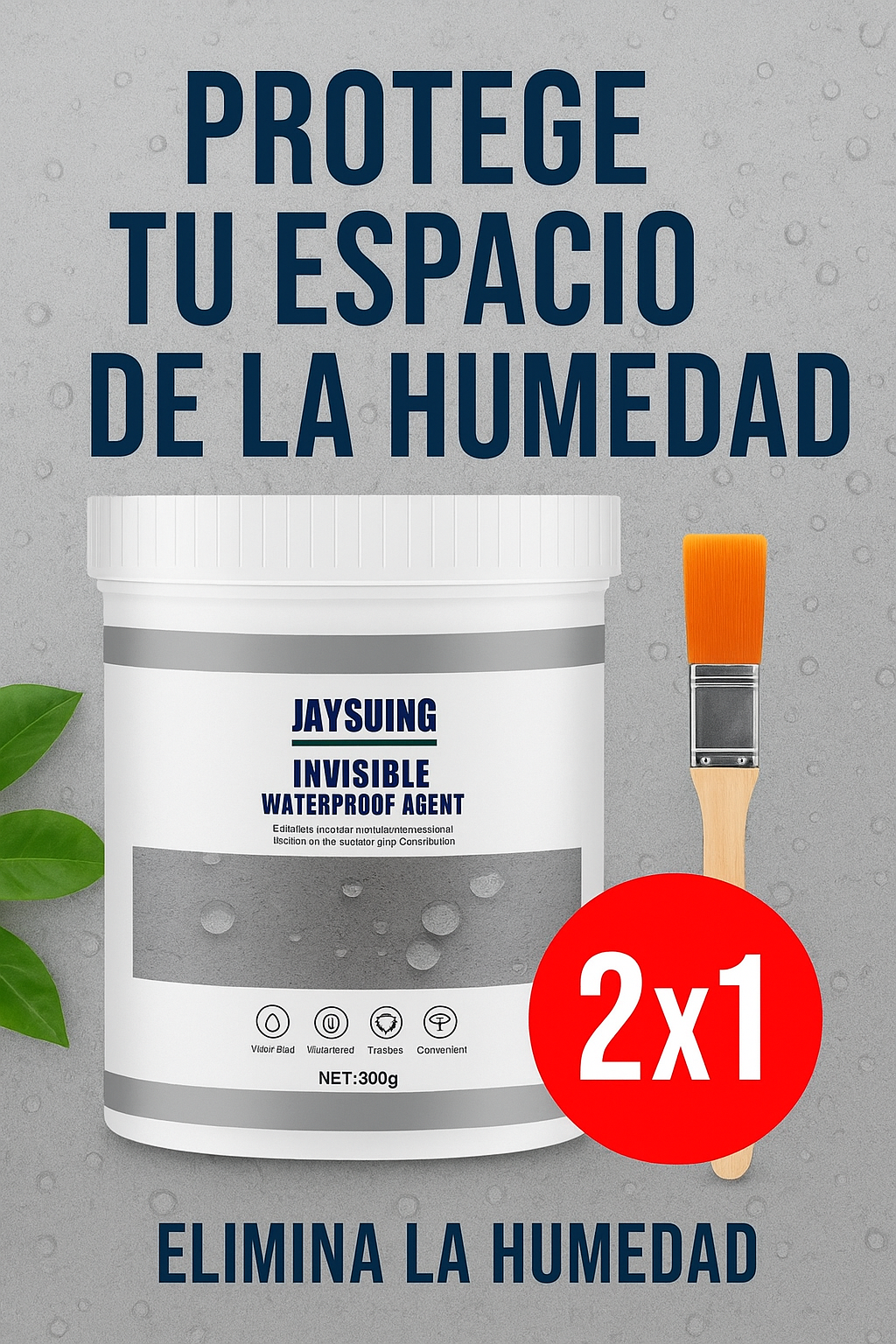Sellador invisible impermeabilizante | OFERTA 2X1 HOY