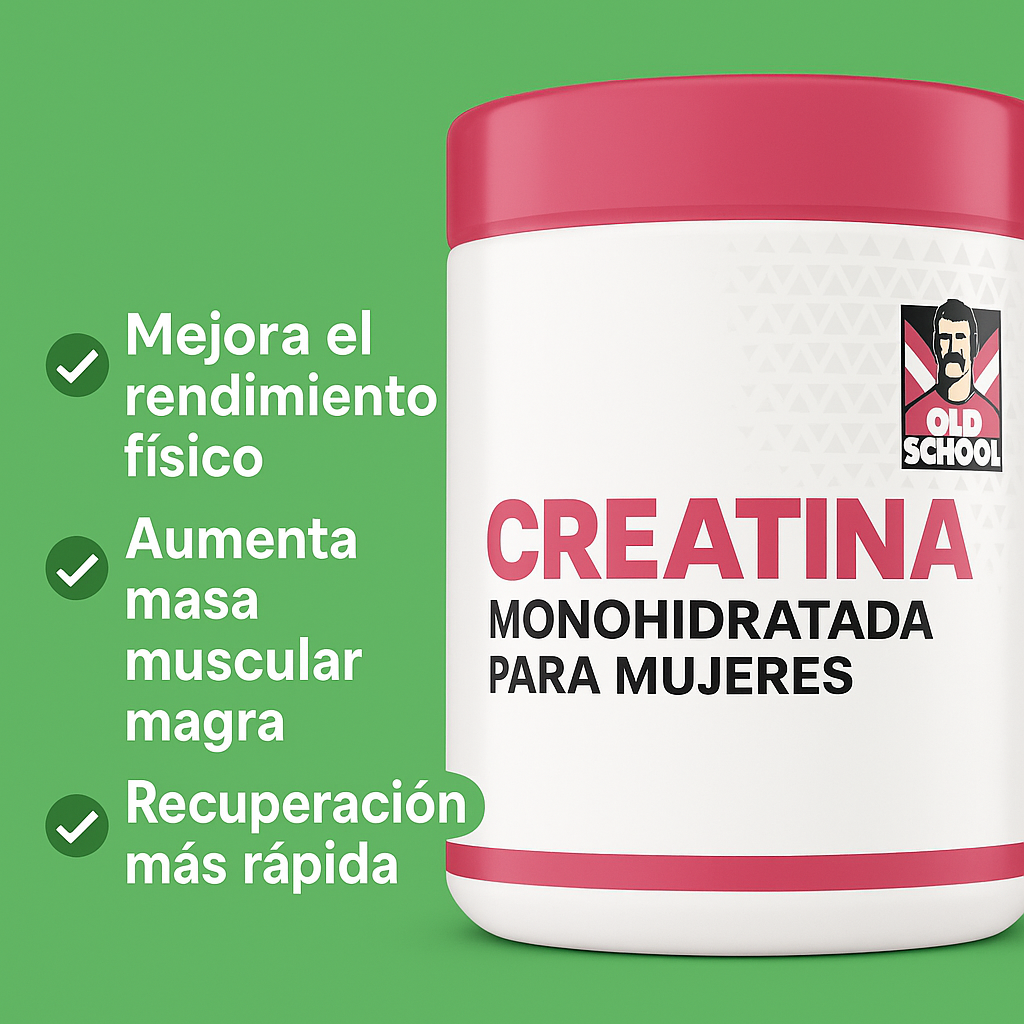 CREATINA MONOHIDRATADA | OLD SCHOOL HOY 50% DE DESCUENTO
